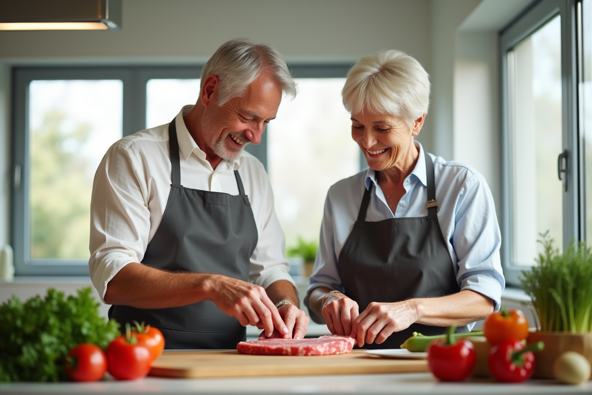 Les meilleures viandes pour les seniors : choix et bienfaits
