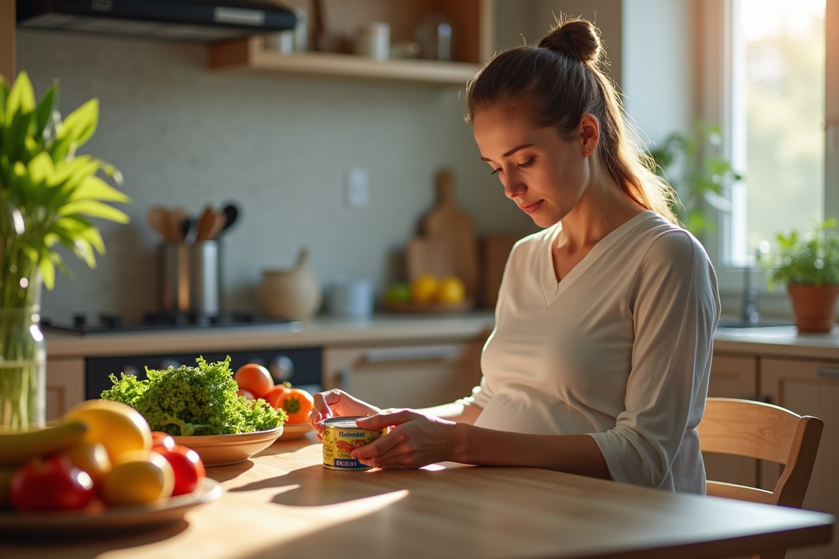 Consommation de thon en boîte pendant la grossesse : ce qu’il faut savoir