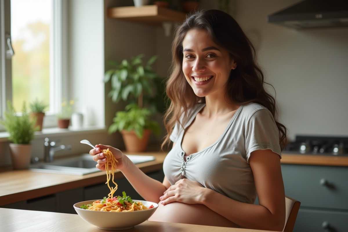 Sécurité de la consommation de pâtes pendant la grossesse