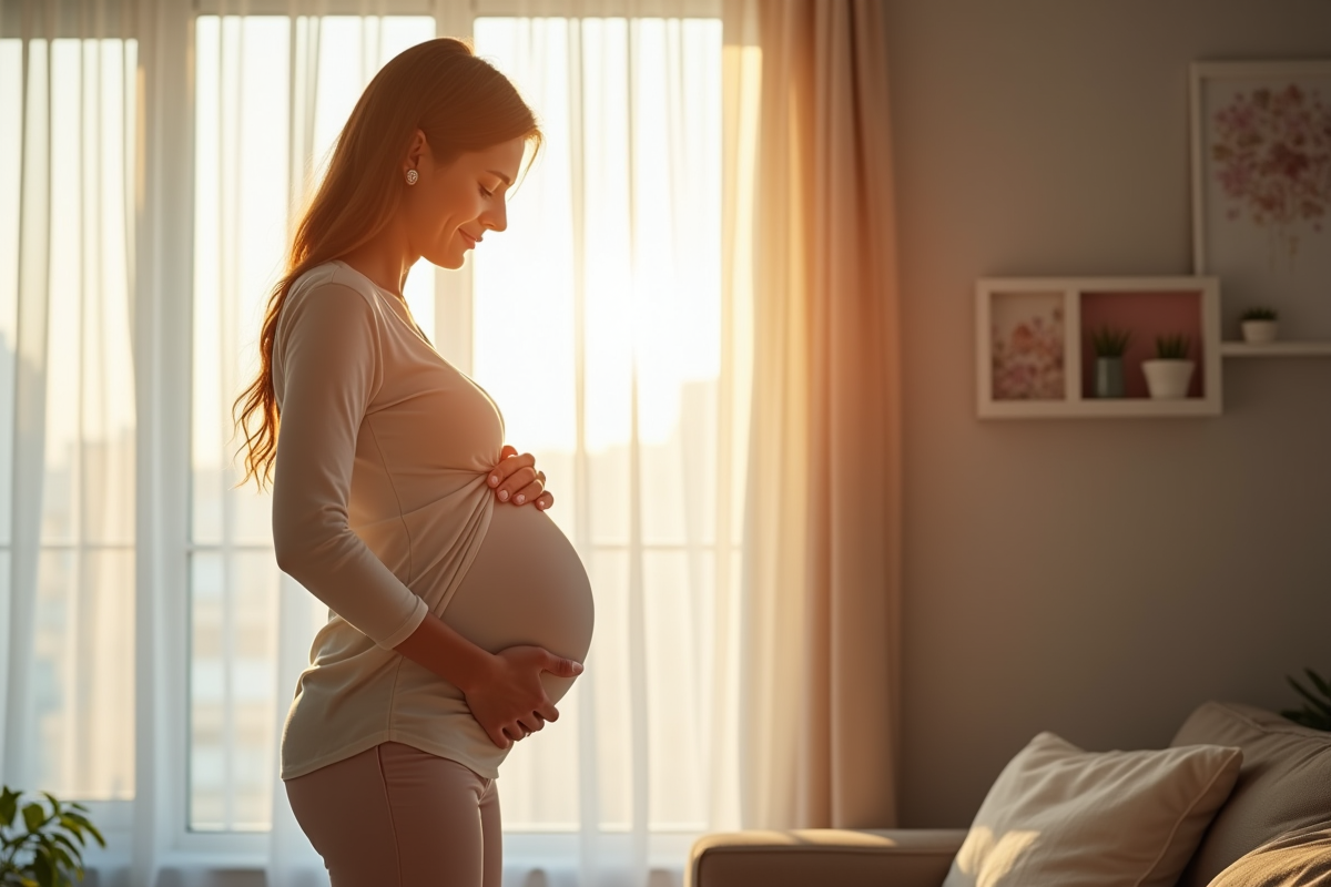 Petit ventre à 5 mois de grossesse : causes et explications