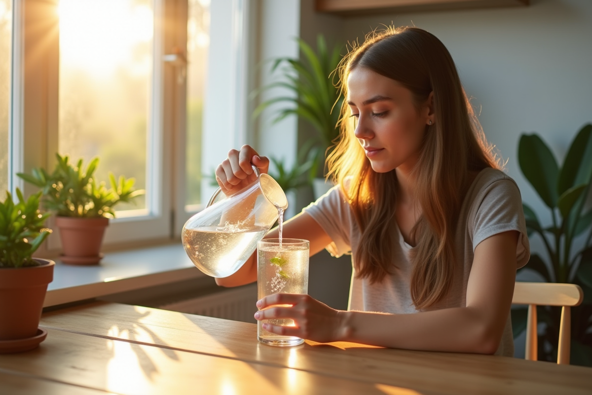 Boire de l’eau en abondance et son effet sur la réduction de la créatinine