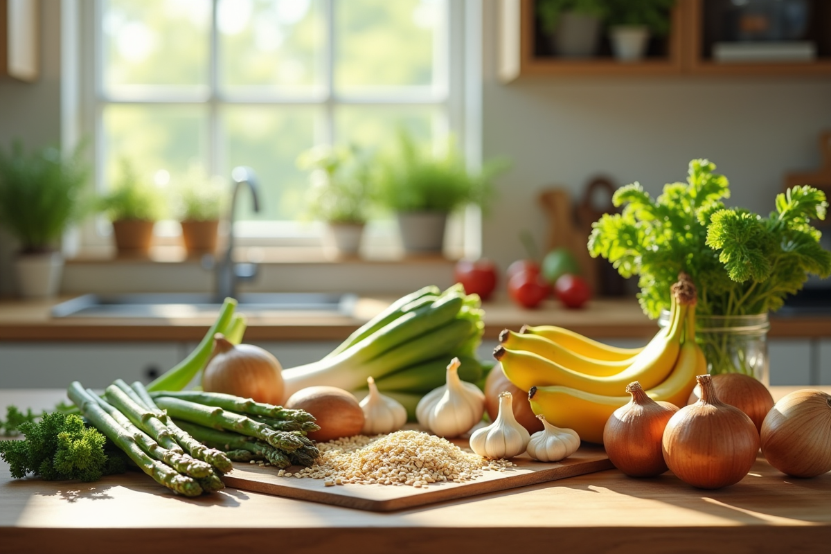 Sources alimentaires riches en prébiotiques et leurs bienfaits pour la santé